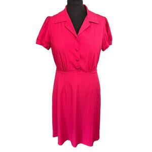 NWT Alex Marie Hot Pink Career Wear Dress Size 14